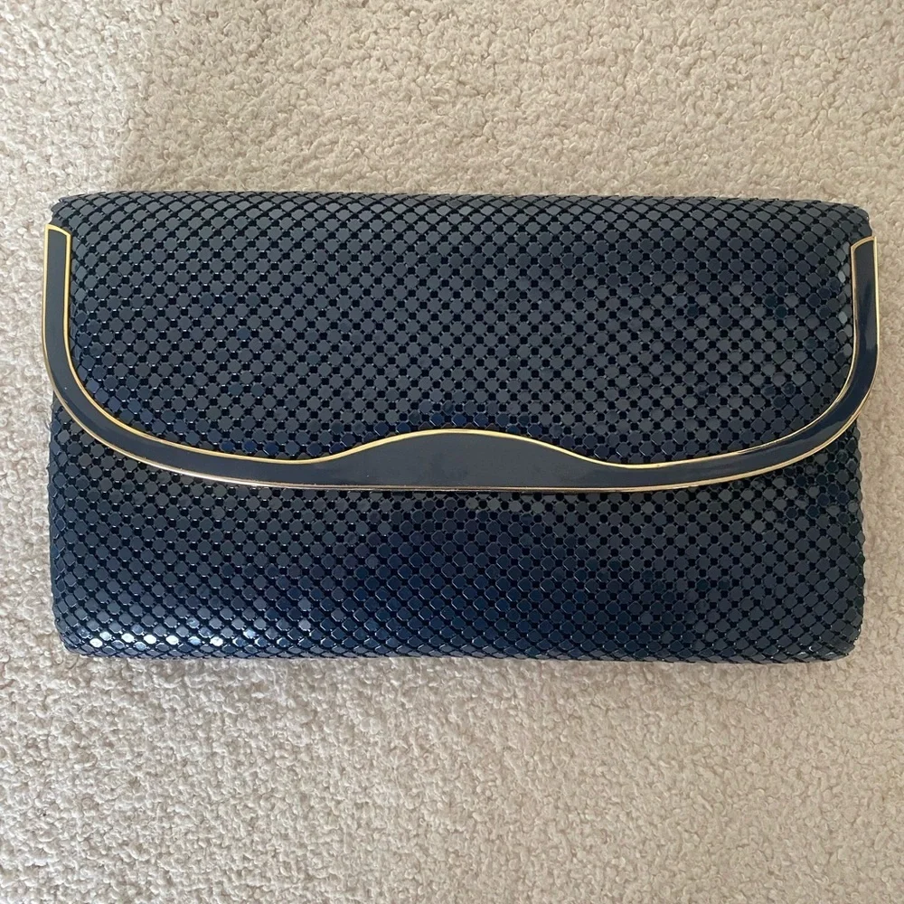 Vintage Mesh Clutch Bag - Picture 2 of 5